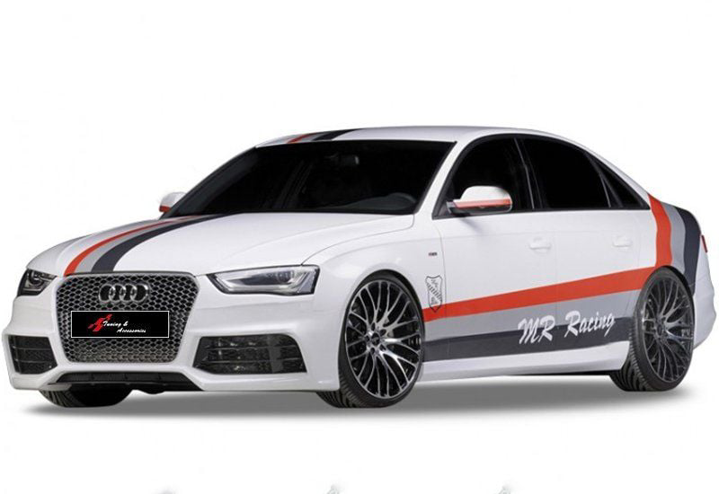 Audi A4 Uyumlu B8 20122015 - Rs4 Marşpiyel Sağ Sol Set