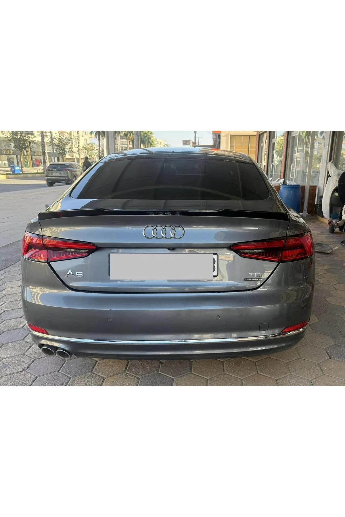 AUDİ A5 2017- ASTARLI YARASA ANATOMİK SPOİLER