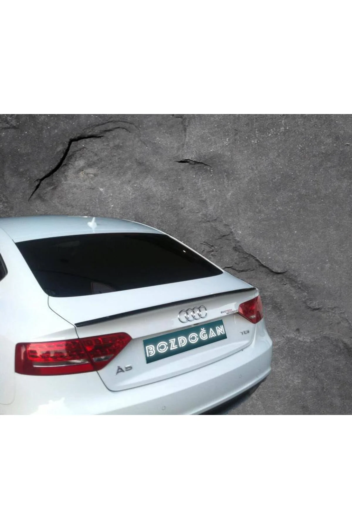 AUDİ A5 ASTARLI ANATOMİK SPOİLER - Görsel 2