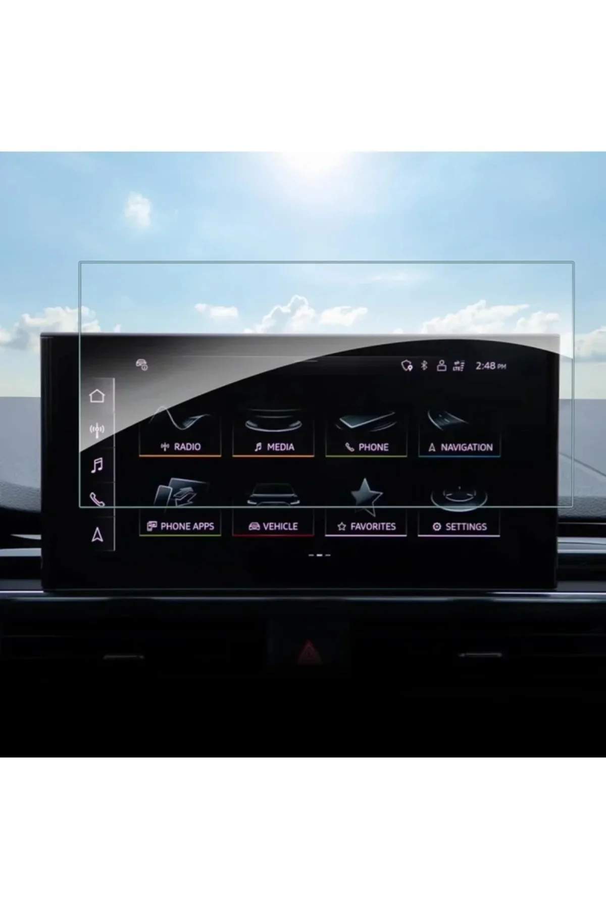 Audi A5 Navigasyon 10.1 Inç Uyumlu Nano Ekran Koruyucu 2020 2024