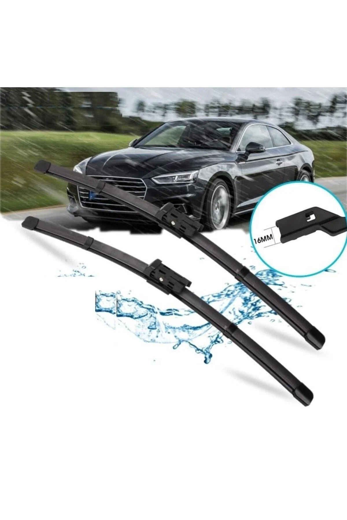 Audi A5 Ön Cam Muz Silecek Takımı 2017--2021