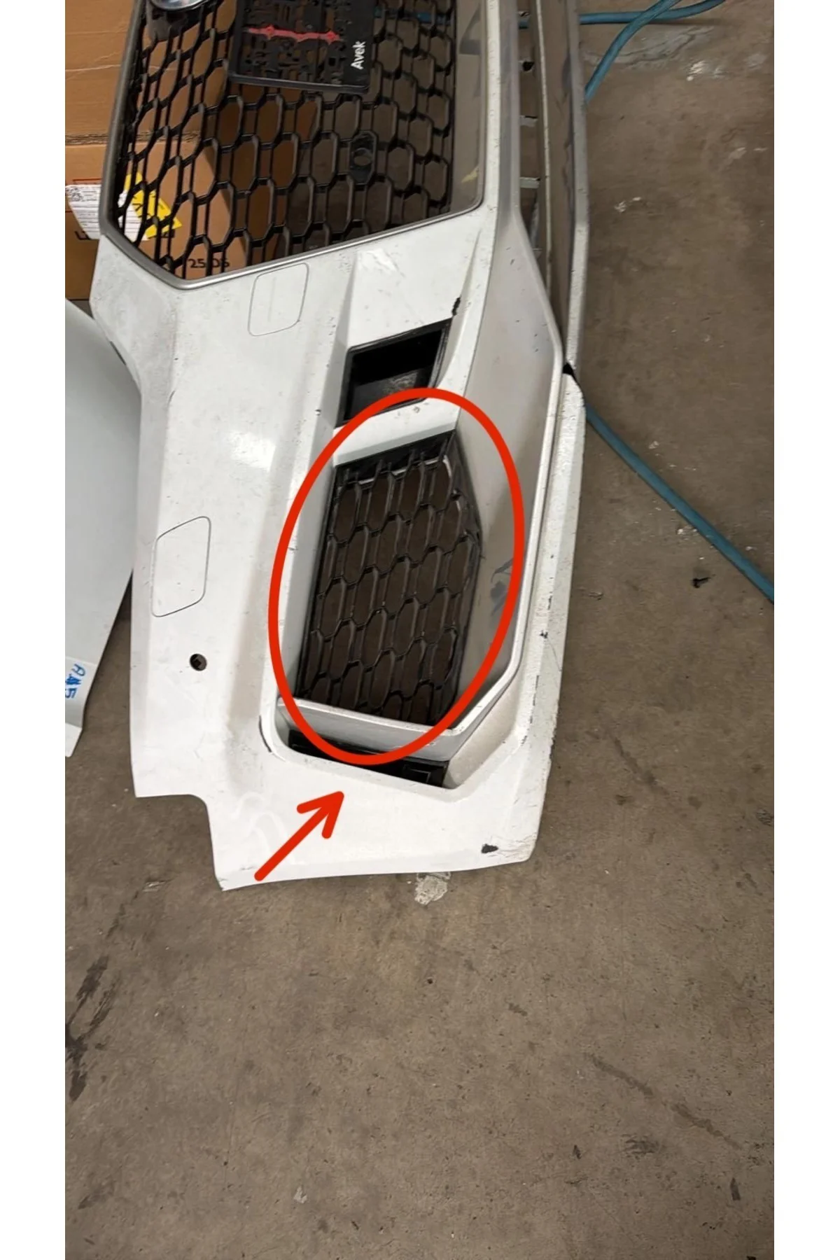 Audi A5 RS5 Ön Tampon Sis Farı Izgarası Sağ-Sol Takım