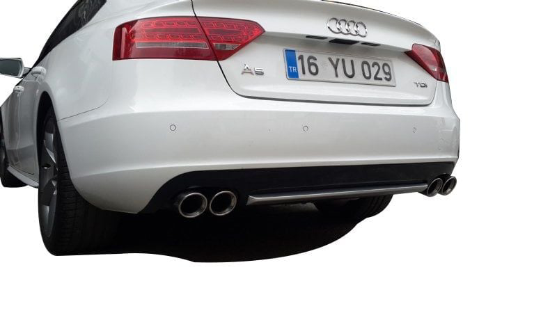 Audi A5 Uyumlu 8P3 2012 - 2016 Sportback Arka Tampon Eki - Difüzö Audi A5 Uyumlu 8P3 2012 - 2016 Sportback Arka Tampon Eki - Difüzö