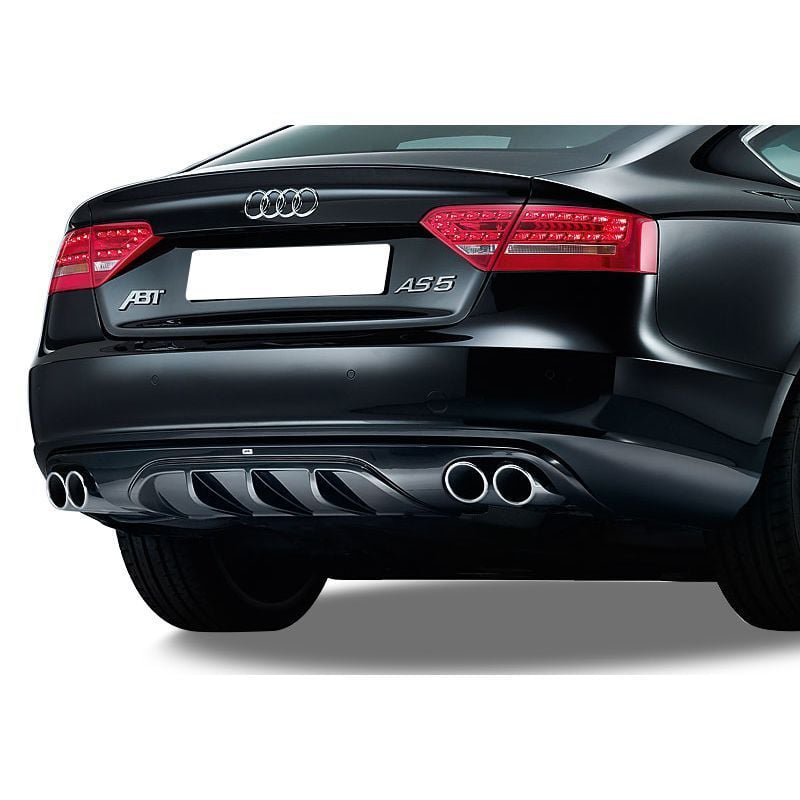 Audi A5 Uyumlu B8 A-Style Arka Tampon Eki - Difüzör (Plastik) Audi A5 Uyumlu B8 A-Style Arka Tampon Eki - Difüzör (Plastik)