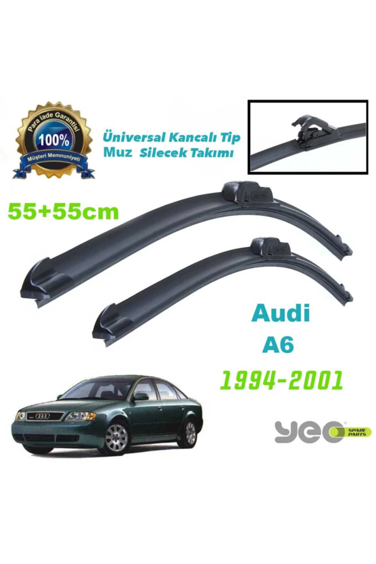 Audi A6 Aeroflex Muz Silecek Takımı 1994-2001