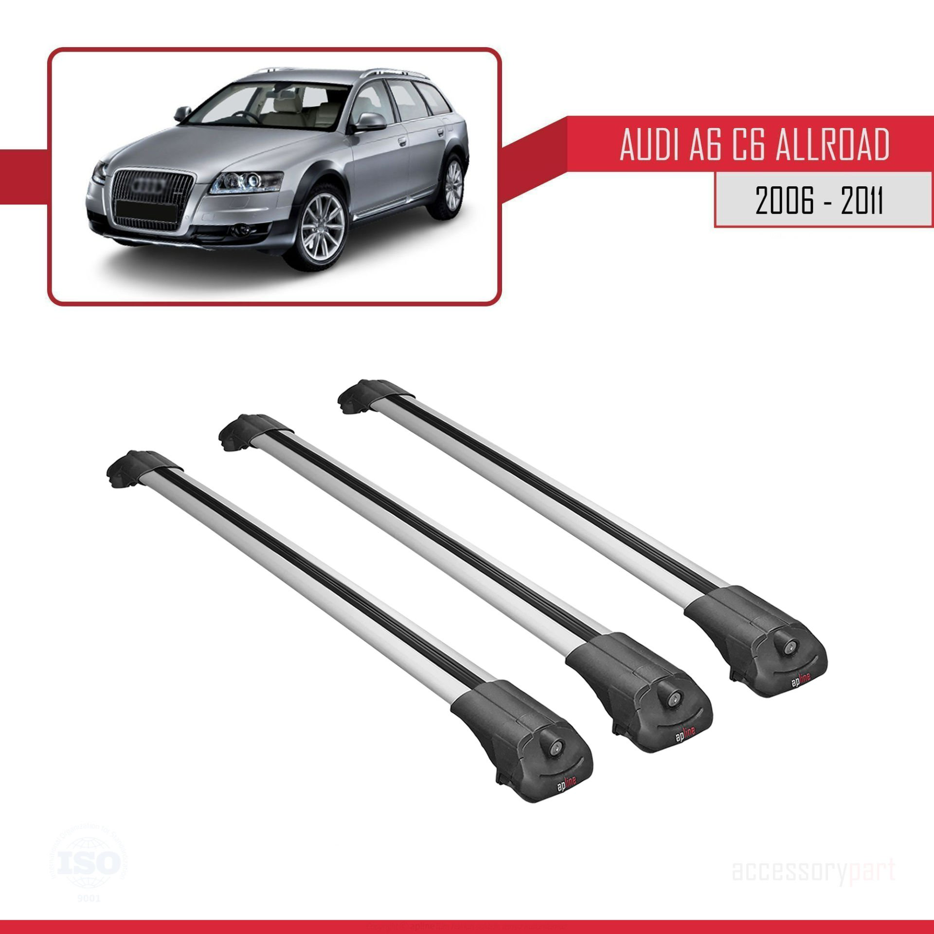 Audi A6 (C6) ALLROAD 2006-2011 Arası ile uyumlu ACE-1 Ara Atkı Ta