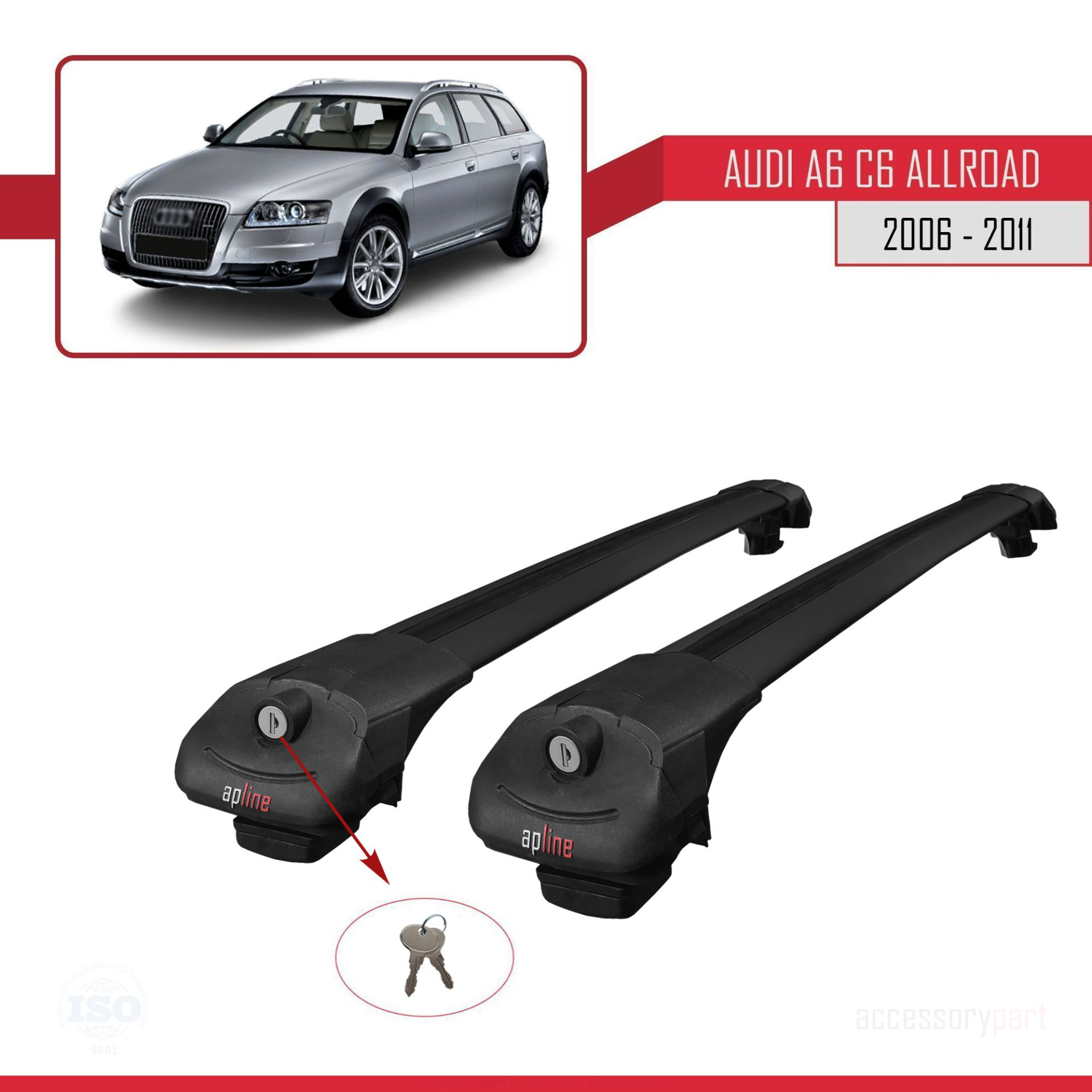 Audi A6 (C6) ALLROAD ESTATE 2006-2011 Arası ile uyumlu ACE-1 Ara 