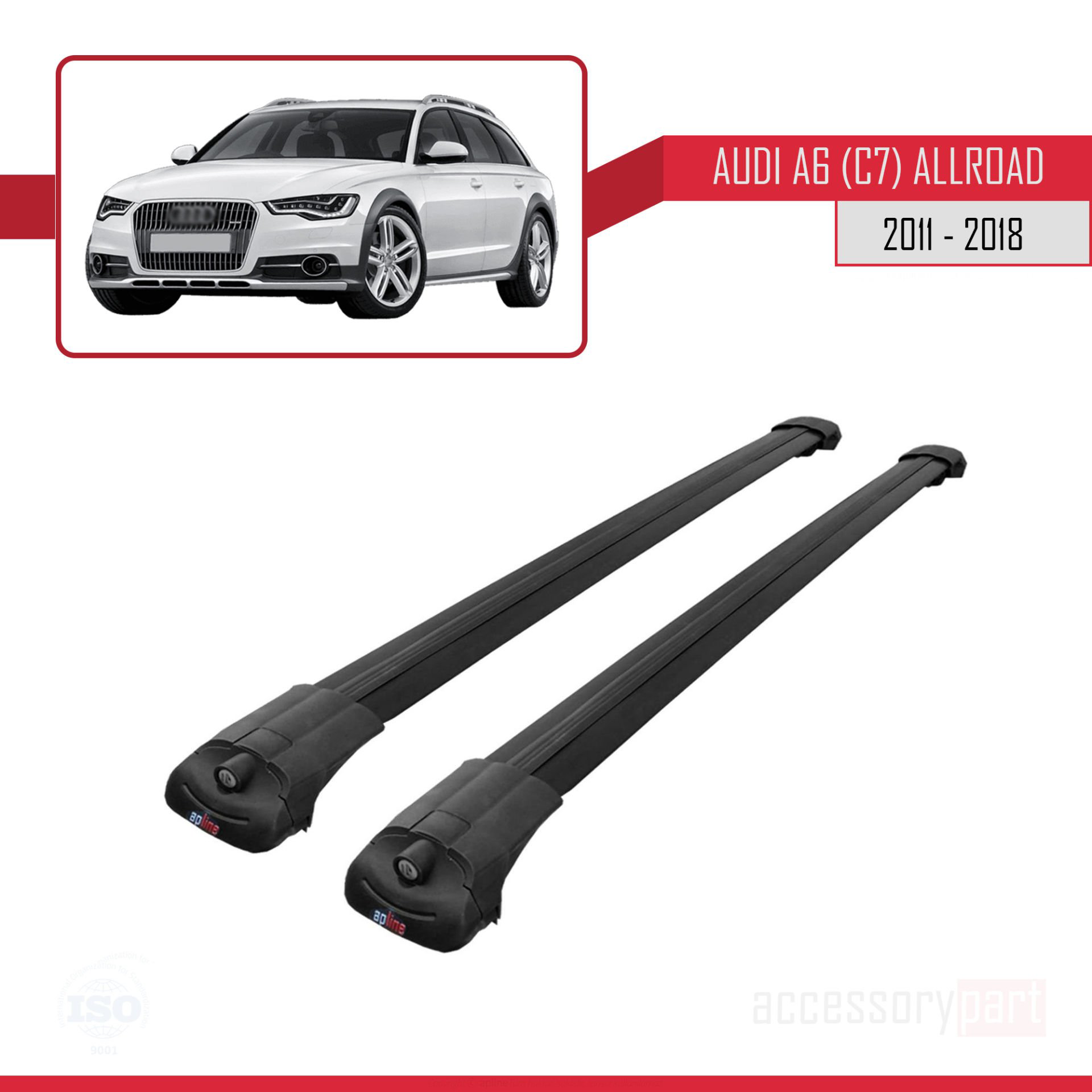 Audi A6 (C7) Allroad 2011-2018 Arası ile uyumlu ACE-1 Ara Atkı Ta