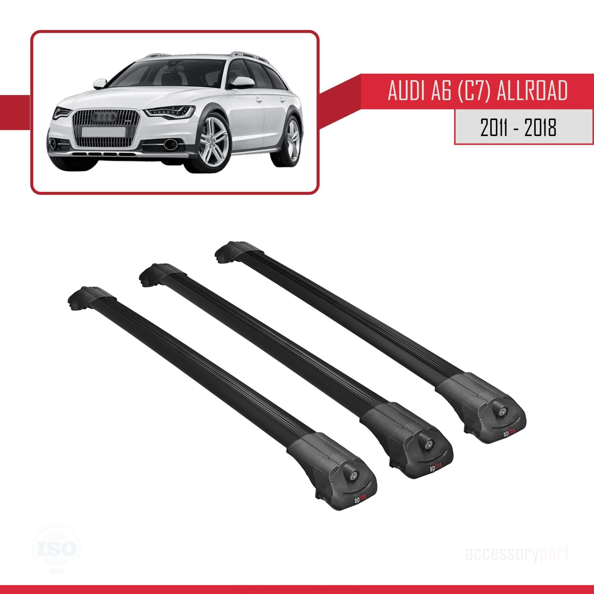 Audi A6 (C7) Allroad 2011-2018 Arası ile uyumlu ACE-1 Ara Atkı Ta