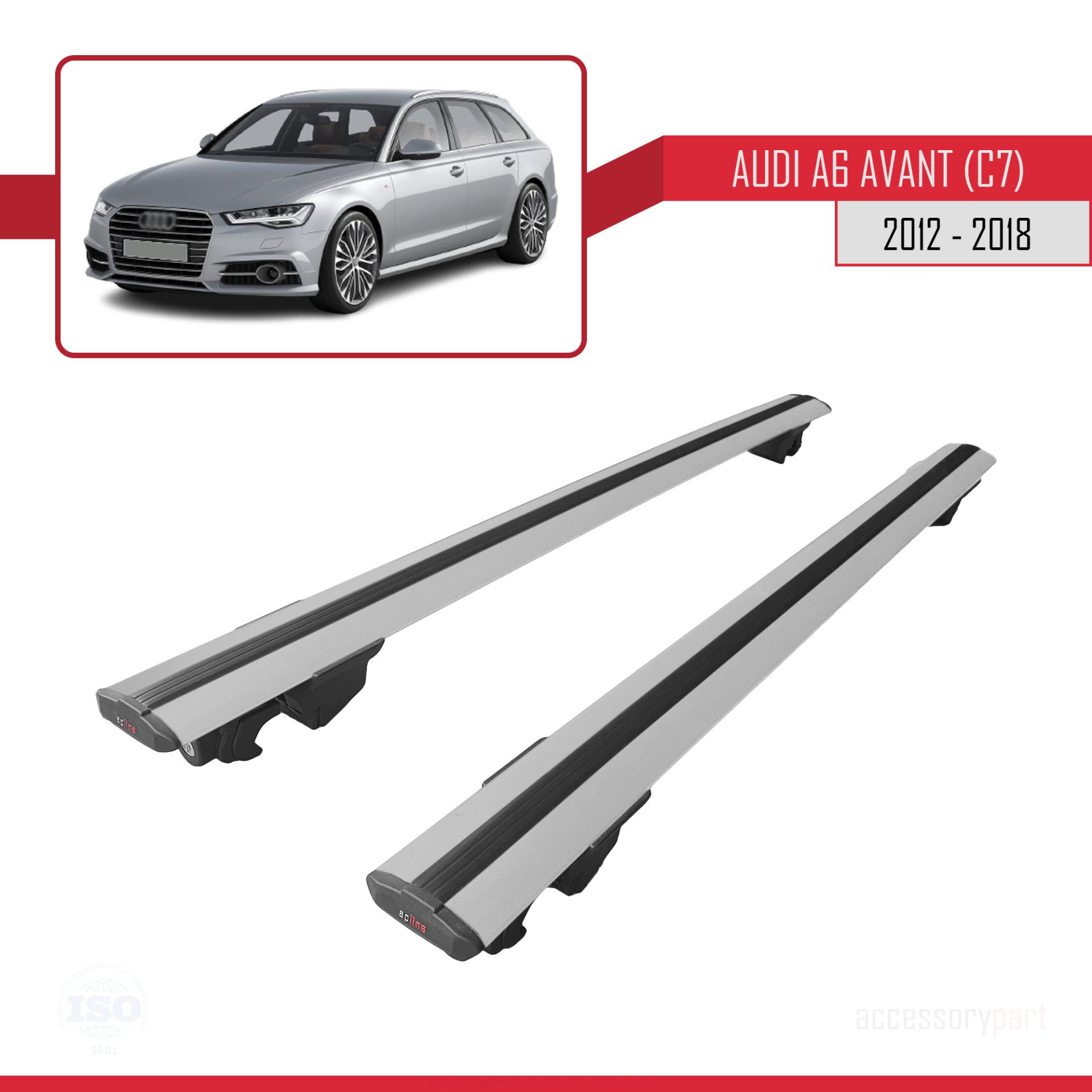 Audi A6 (C7) Avant 2012-2018 Arası ile uyumlu HOOK Model Anahtar 