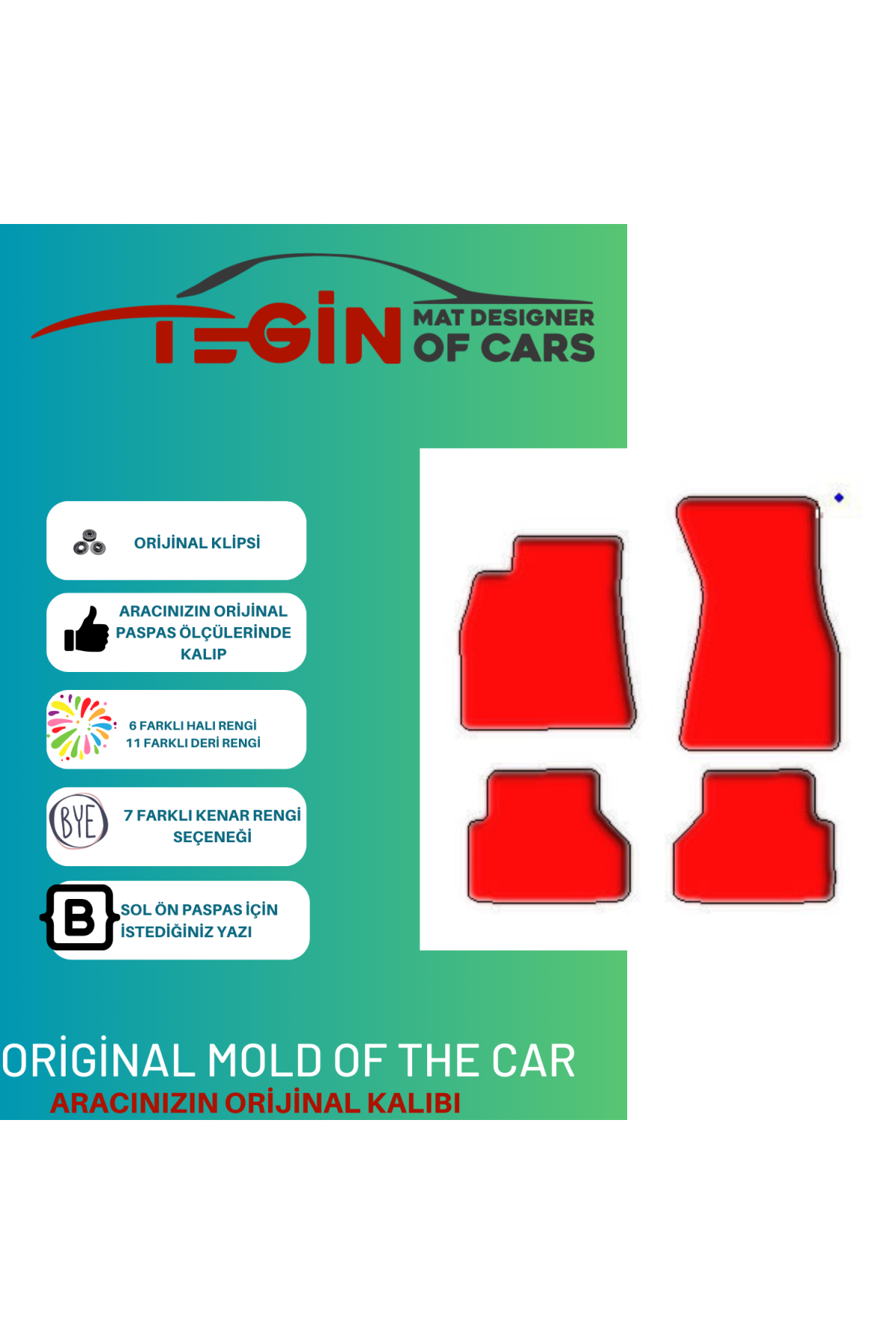 Audi A6 C8 2019 Ve Sonrası Prime Siyah Kırmızı Deri Bej Kenar Pas