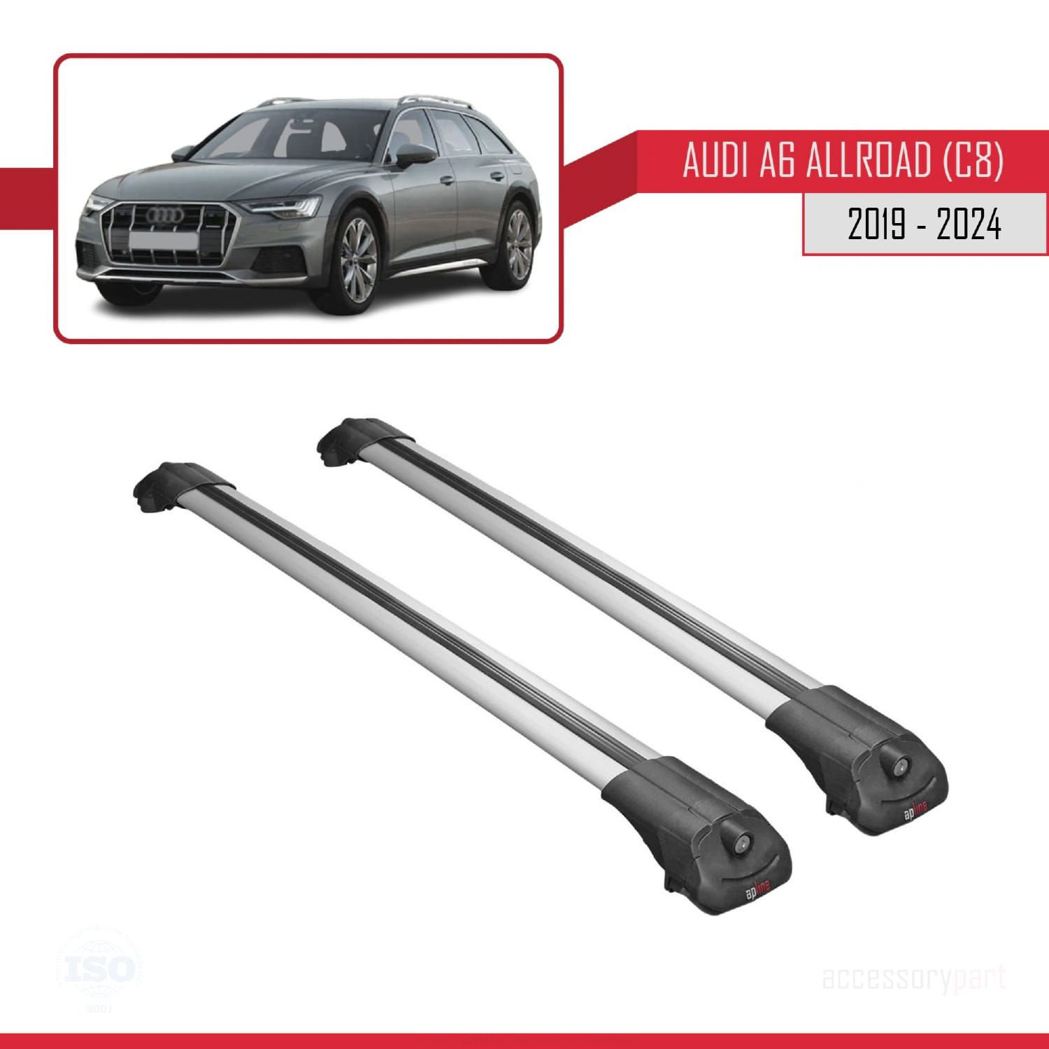 Audi A6 (C8) Allroad 2019 ve Sonrası ile uyumlu ACE-1 Ara Atkı Ta