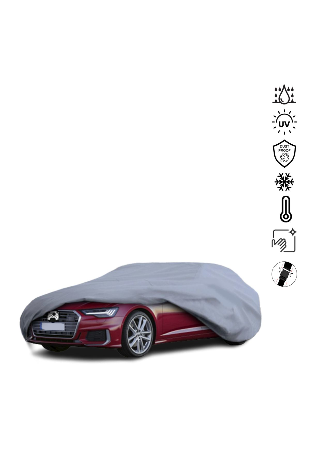 Audı A6 C8 Sedan (2018-) Araba Brandası Miflonlu Su Geçirmez Arab