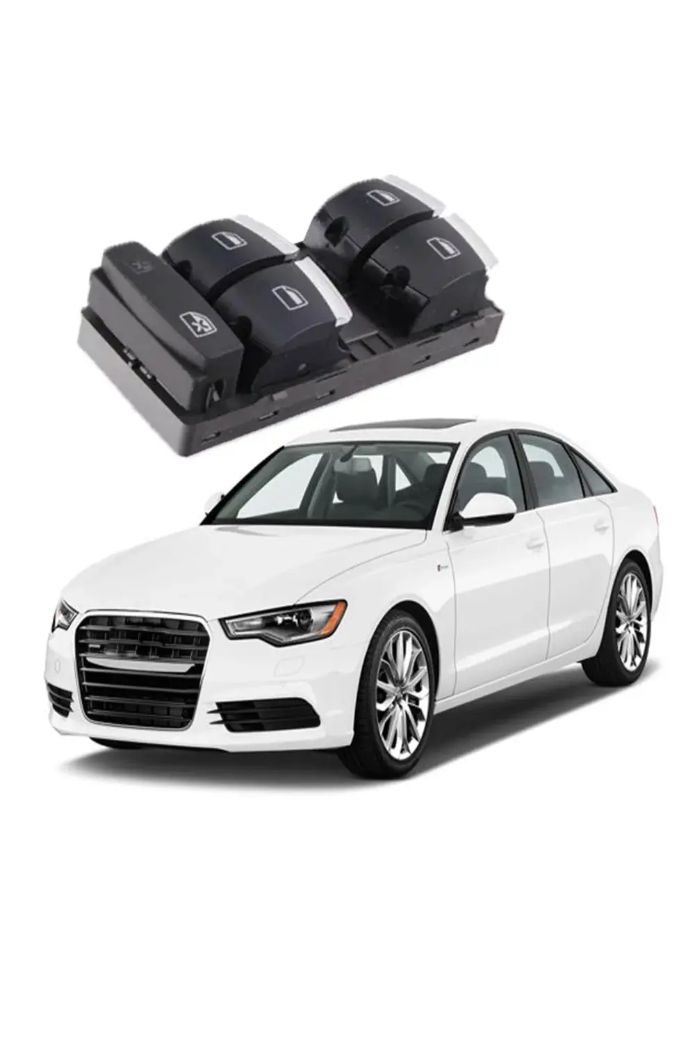 Audi A6 Cam Açma Kapama Anahtarı 2005--2011 Model Arası Uyumlu