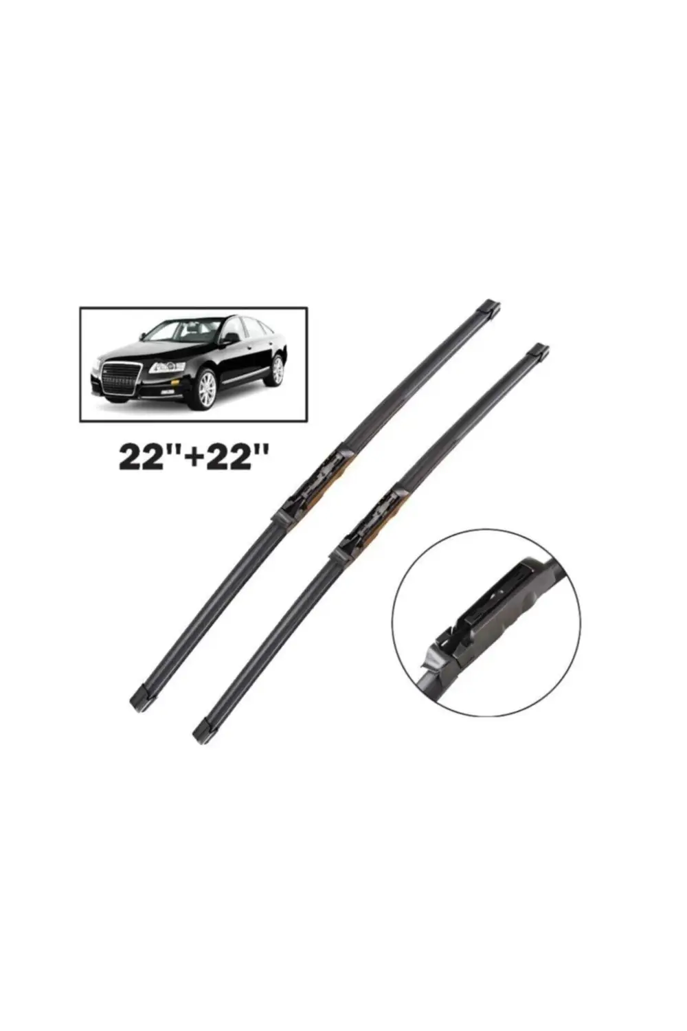 Audi A6 Maxtel Araca Özel Silecek Süpürgesi Takımı 2005--2010 Uyu