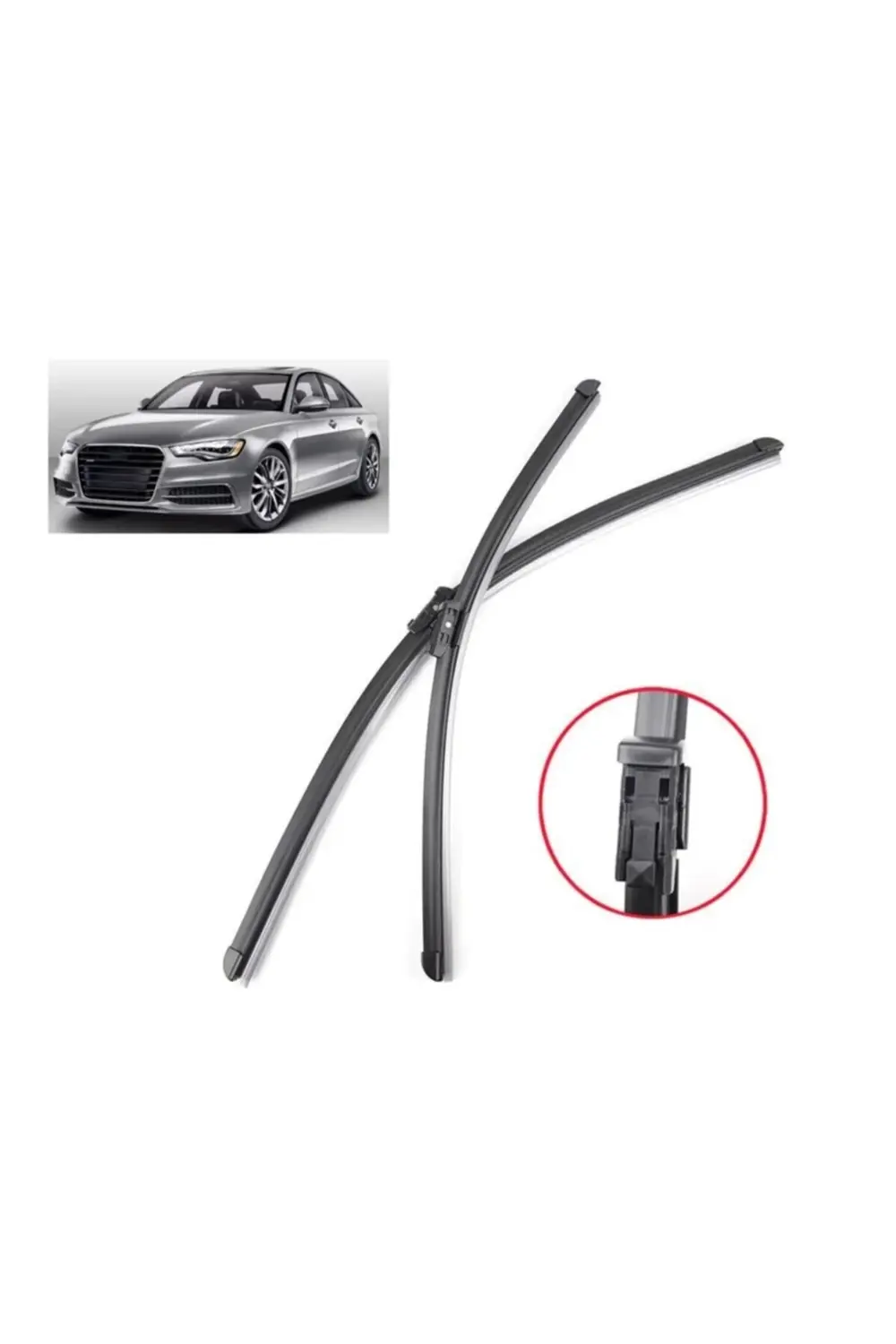 Audi A6 Maxtel Muz Silecek Süpürgesi Takımı 2011-2019