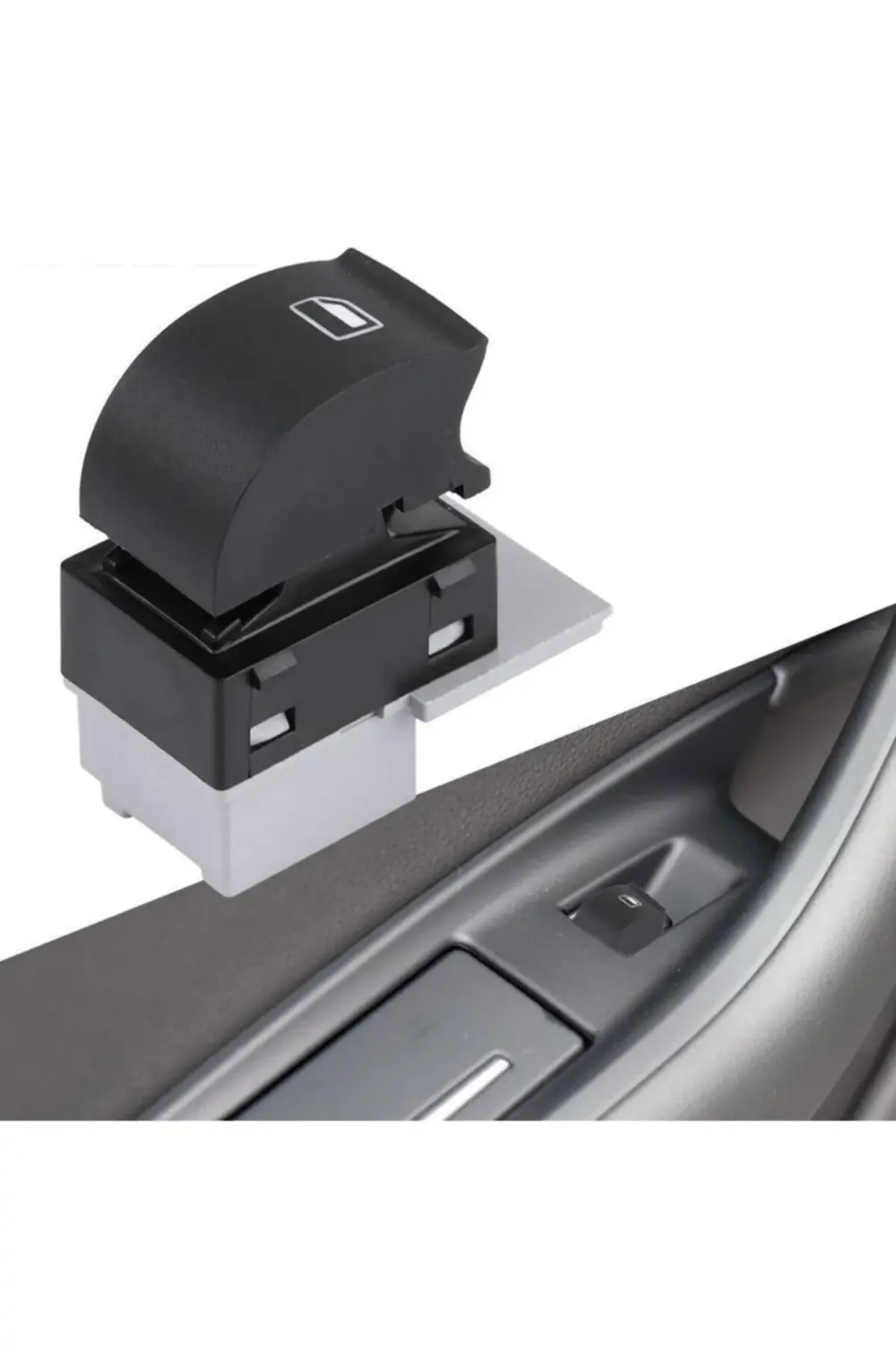 Audi A6 Tekli Cam Düğmesi Anahtarı 1998--2005