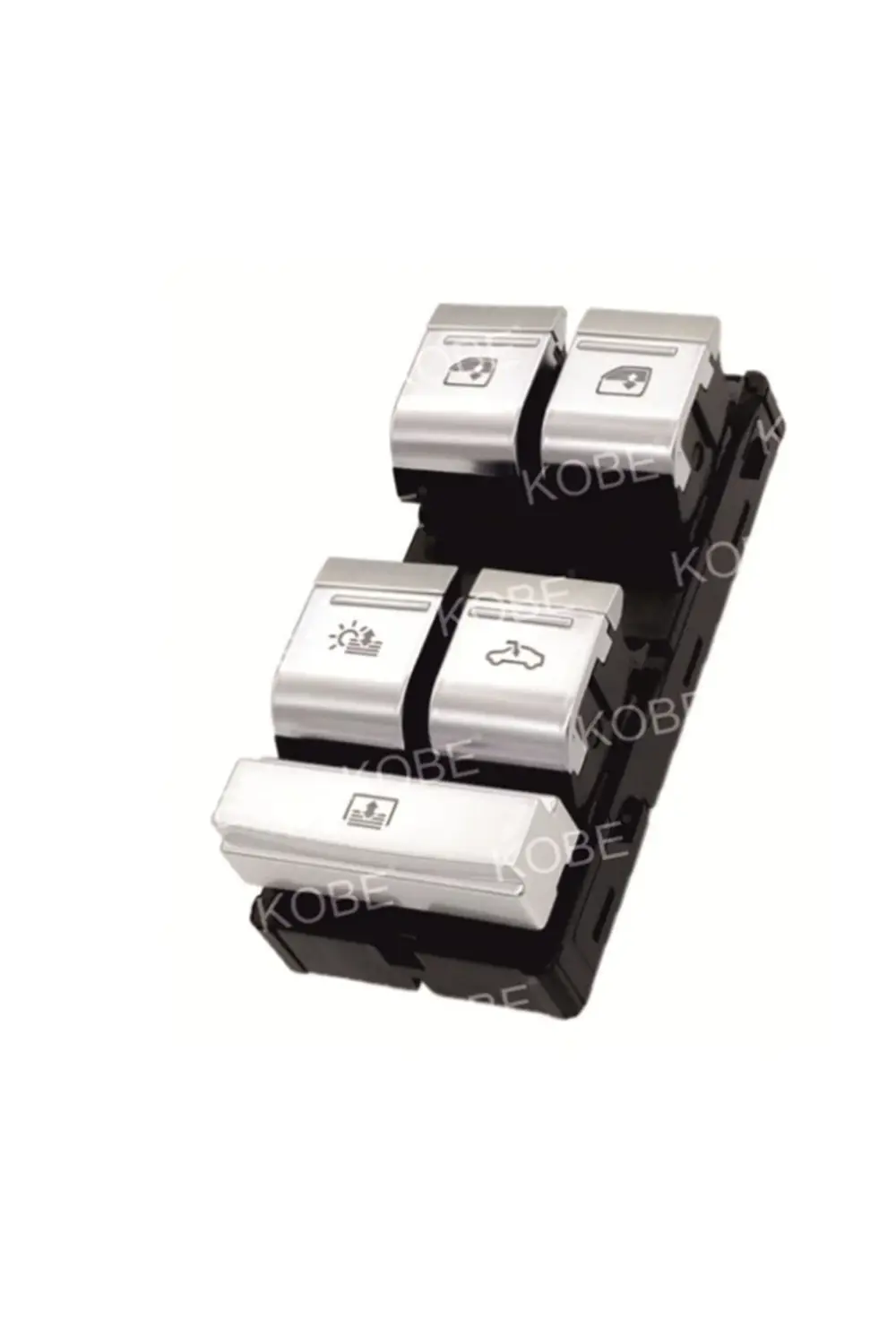 Audi A8 Uyumlu Kromlu Arka Cam Makam Anahtarı Beyaz Işıklı 2018 Ü