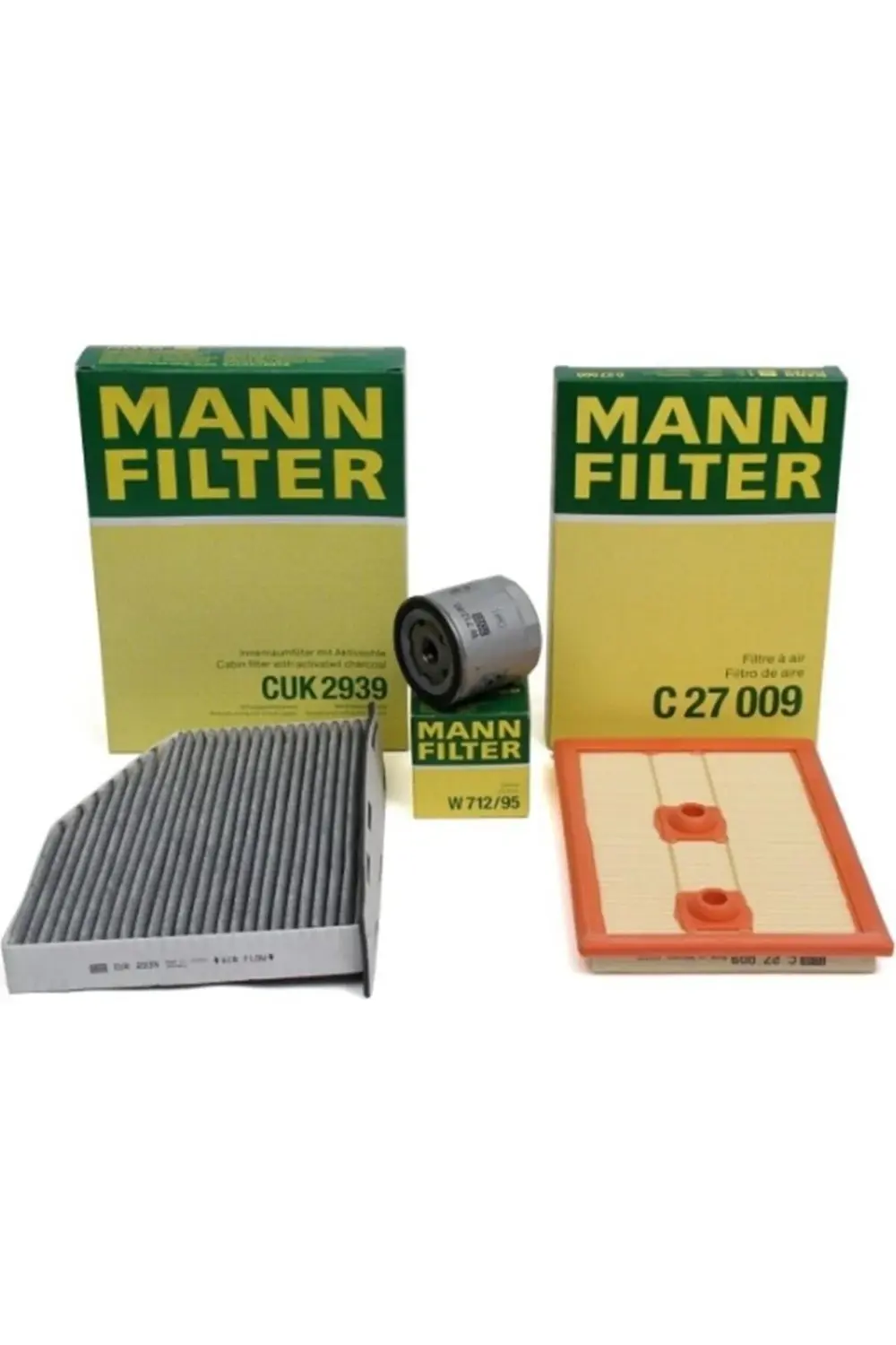 Audi Q3 1.4 TFSI Periyodik Bakım Seti Mann Marka 04E129620-1K1819