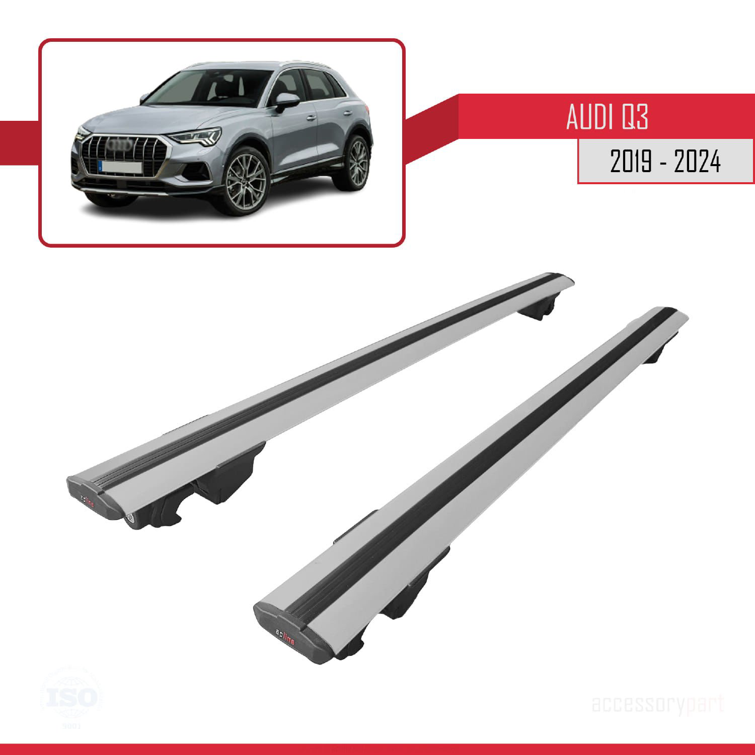 Audi Q3 2019 Model ve Sonrası ile uyumlu HOOK Model Anahtar Kilit
