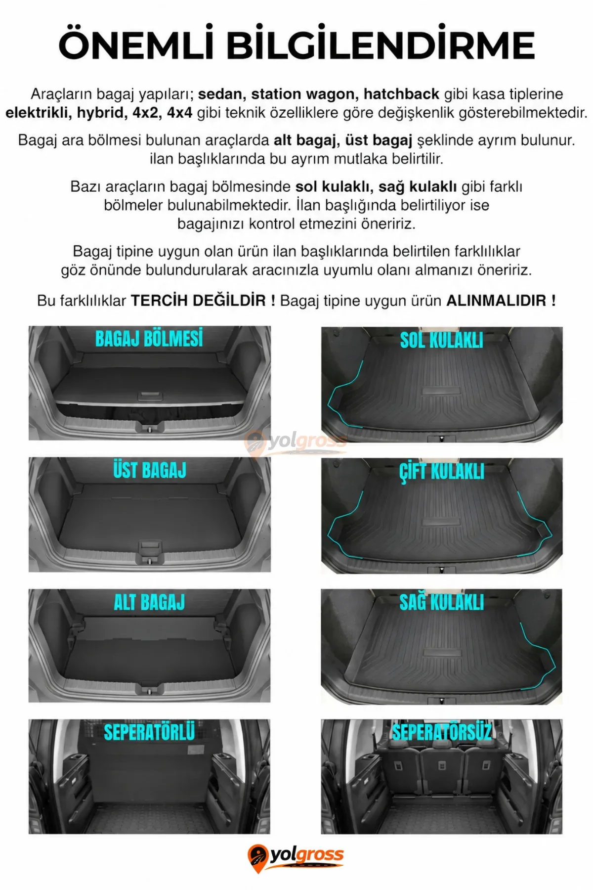 Audi Q3 3D Pro Bagaj Havuzu 2011-2018 A+ Kalite