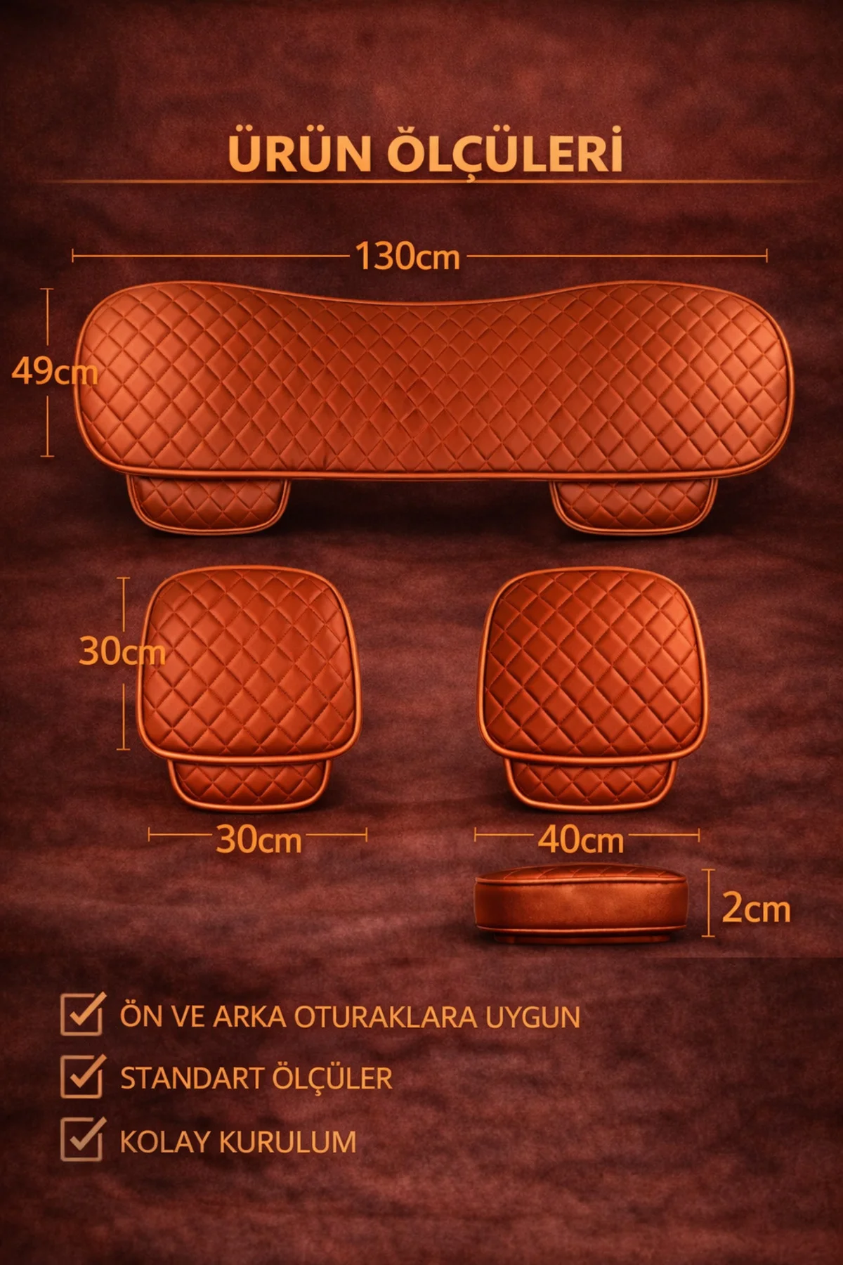 Audi Q3 Quattro 2013-2016 3 Parça Deri Oturak Oto Koltuk Minderi Terletmez Kaymaz Taban Taba Audi Q3 Quattro 2013-2016 3 Parça Deri Oturak Oto Koltuk Minderi Terletmez Kaymaz Taban Taba