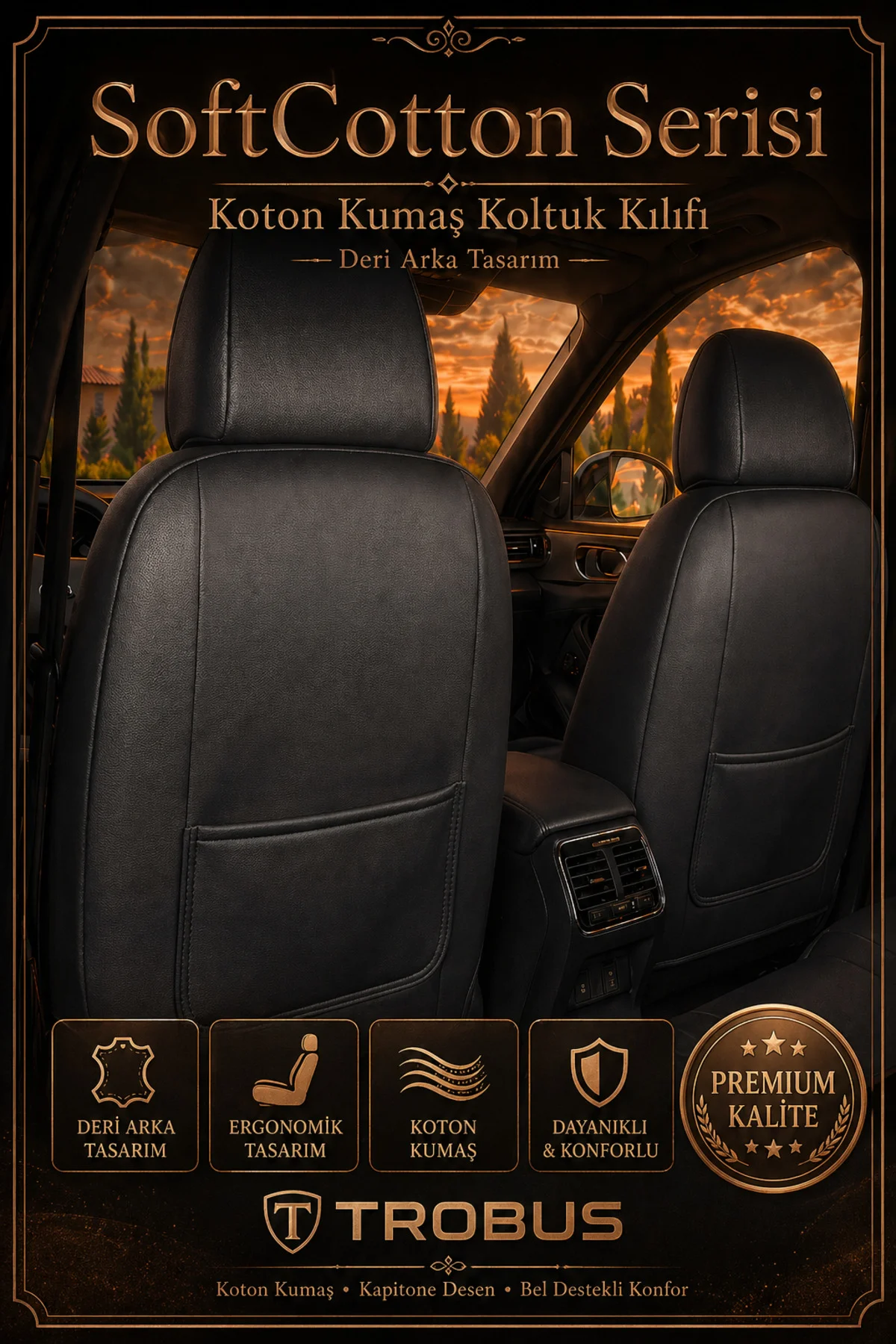 Audi Q3 Quattro 2013-2016 Uyumlu SoftCotton Serisi Pamuklu Oto Koltuk Kılıfı Kırmızı Audi Q3 Quattro 2013-2016 Uyumlu SoftCotton Serisi Pamuklu Oto Koltuk Kılıfı Kırmızı