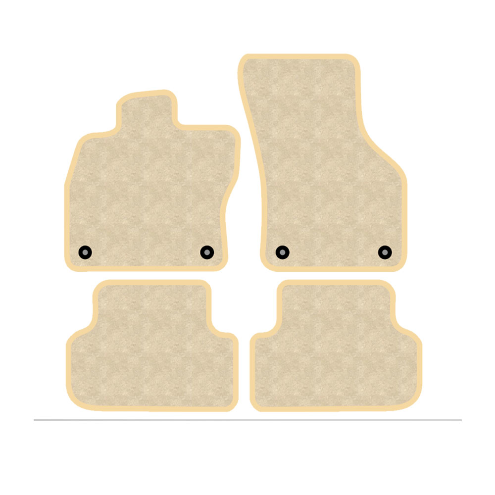 Audi Q5 2008-2017 Lüks Halı Paspas Seti bej
