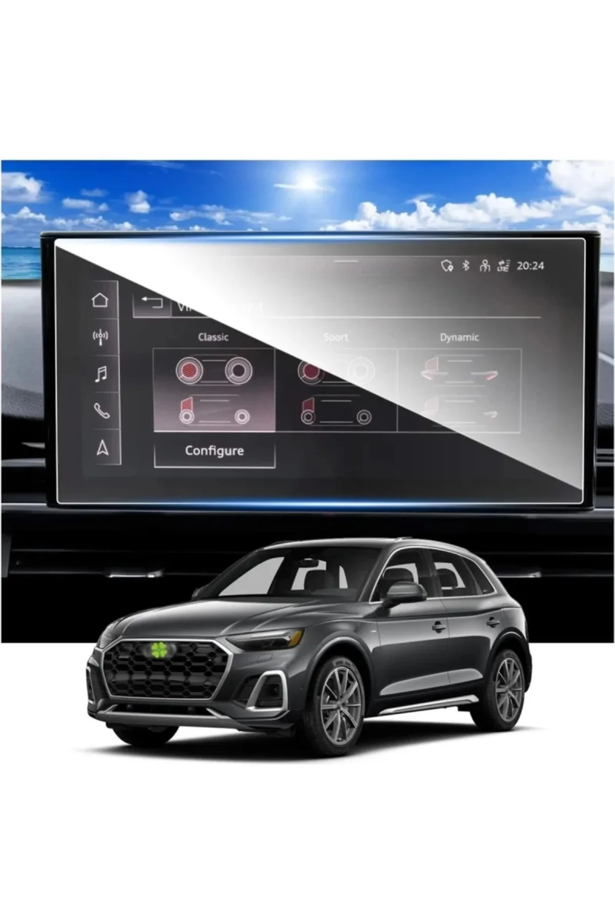 Audi Q5 2021-2025 Model 10.1 Inç Multimedya Navigasyon Ve Gösterg