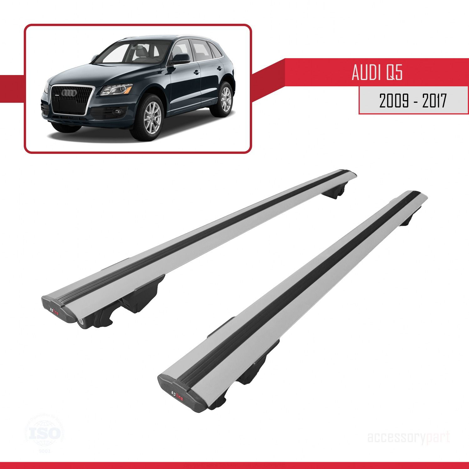 Audi Q5 (8R) 2009-2017 Arası ile uyumlu HOOK Model Anahtar Kilitl
