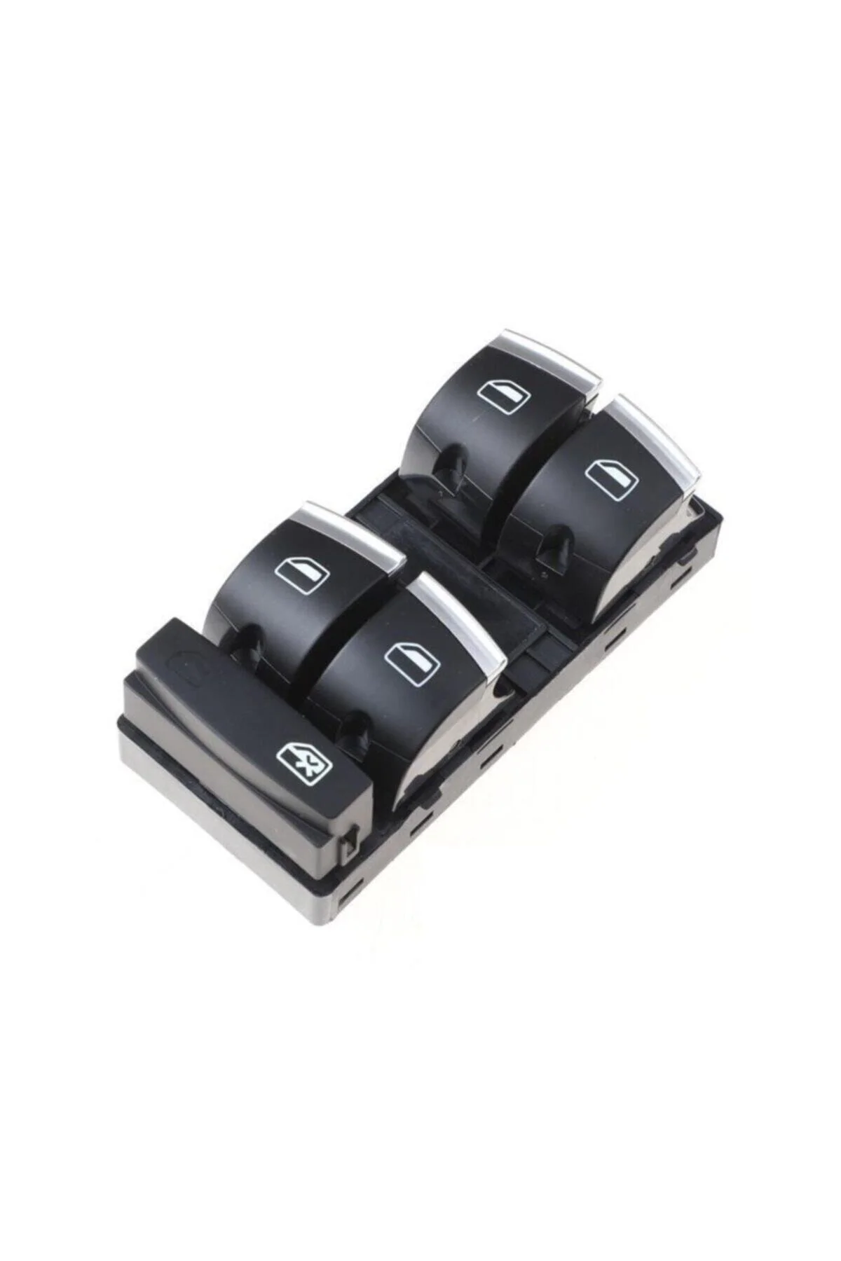 Audi Q7 Sol Dörtlü Cam Açma Düğmesi Anahtarı Krom 2007--2014