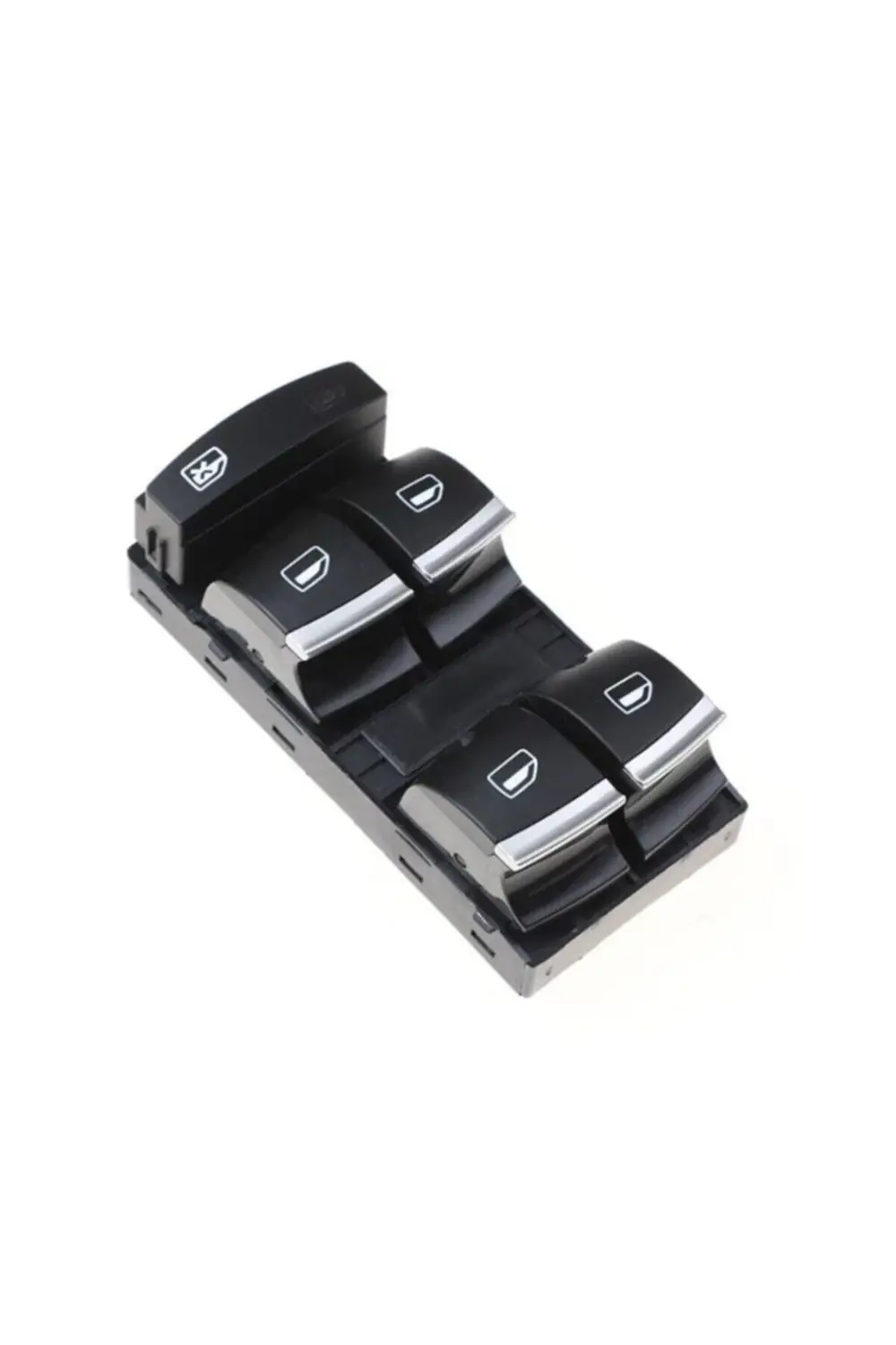 Audi Q7 Sol Dörtlü Cam Açma Düğmesi Anahtarı Krom 2007--2014