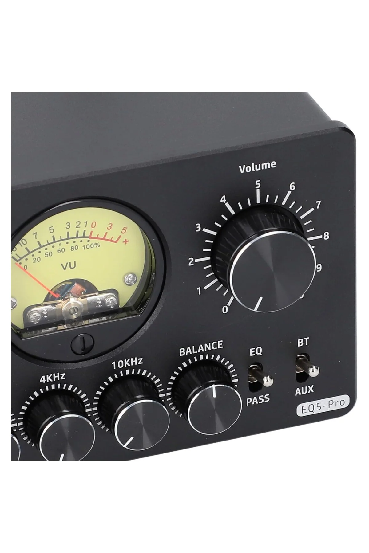 Audio 5 Band Ekolayzır, Ev Stereo Için Vintage Vu Metre Ile 5.0 E