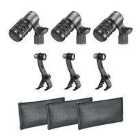 Audio Technica  Atm230pk 3 Lü Paket Hiper Kardioid Dinamik Enstrum
