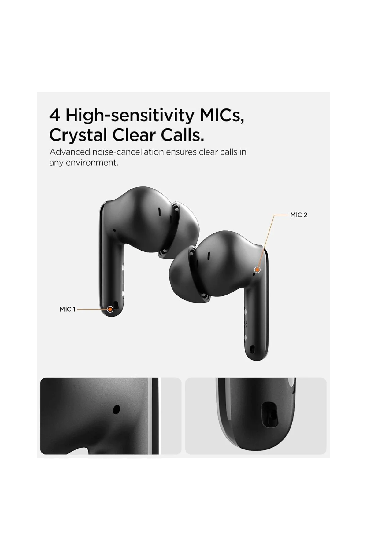 Audio TWS S10 Bluetooth Kablosuz Kulaklık - ANC Aktif Gürültü Engelleme + ENC 6 Mikrof Audio TWS S10 Bluetooth Kablosuz Kulaklık - ANC Aktif Gürültü Engelleme + ENC 6 Mikrof