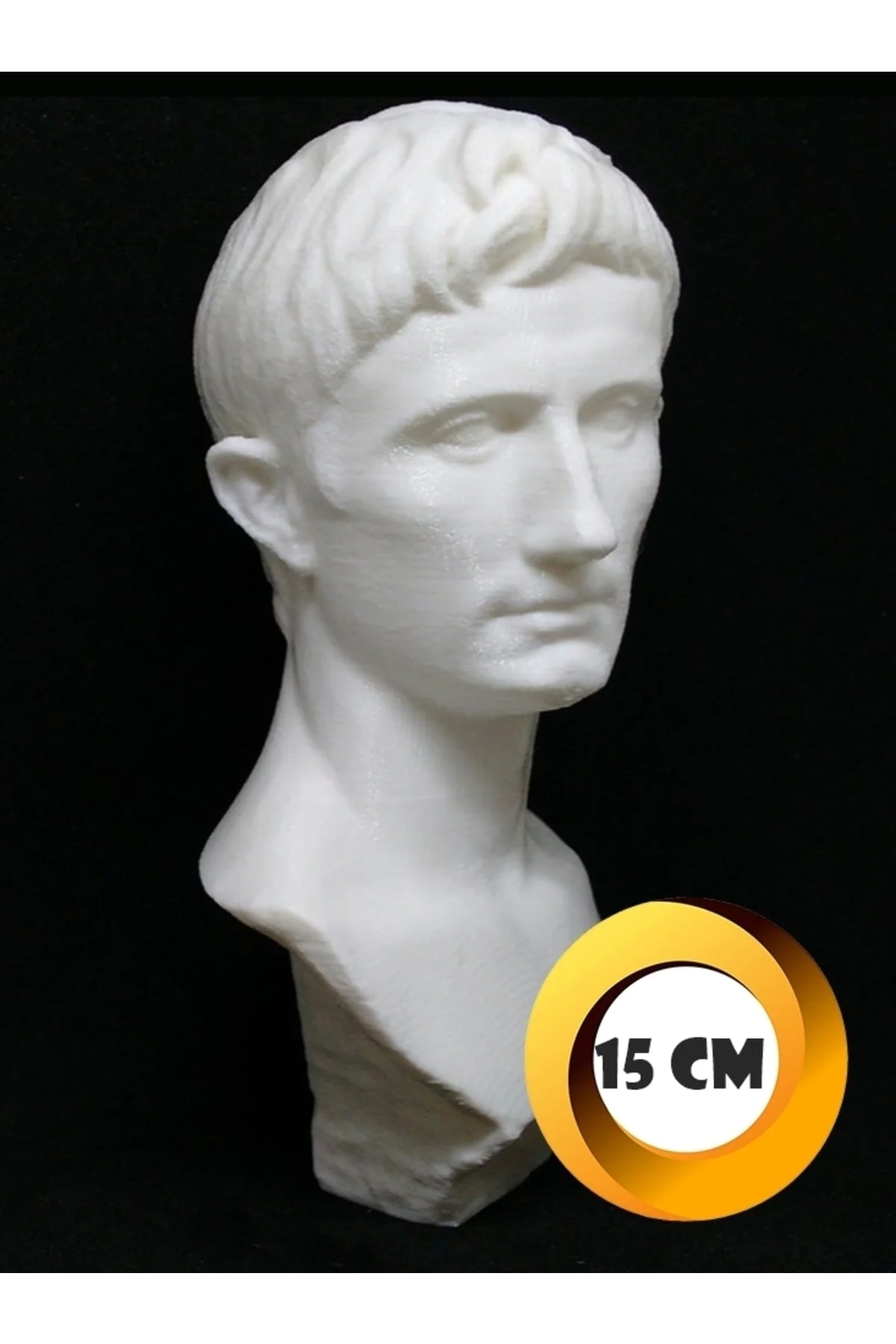 Augustus Büst 15 Cm Roma Imparatoru