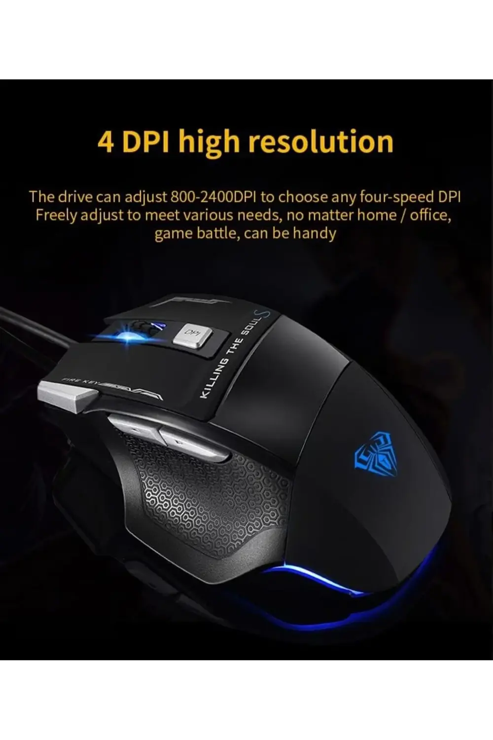 AULA S12 Oyun Mouse'u 4800 DPI 890831