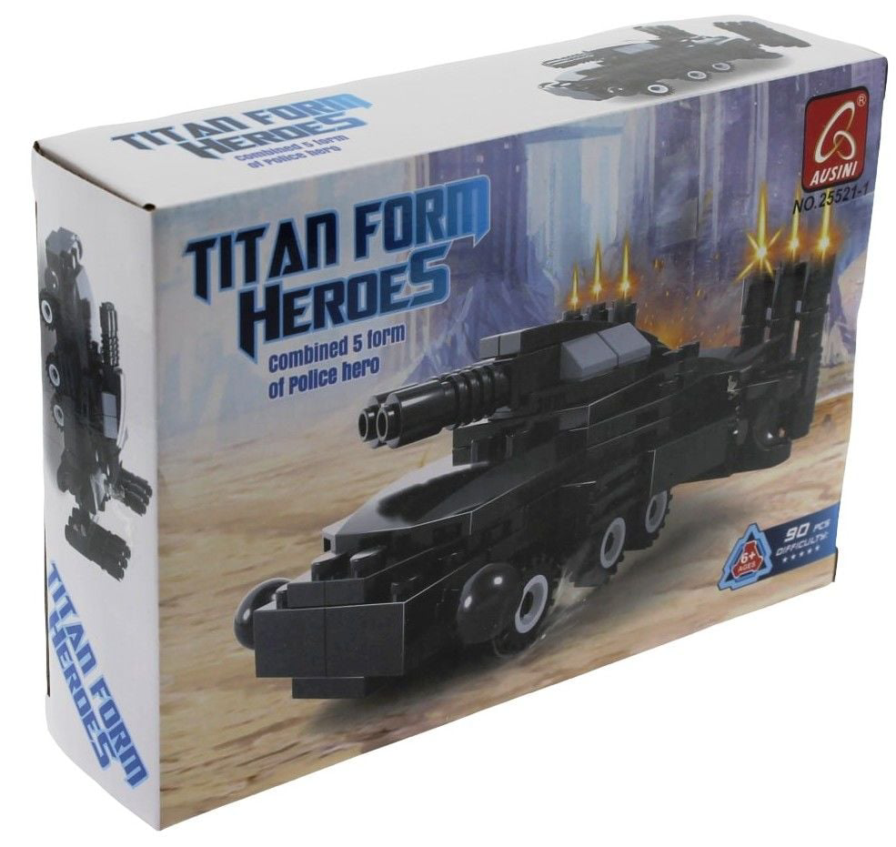 Ausini 90 Parça Titan Polis Lazer Panzer 25521-1 Ausini 90 Parça Titan Polis Lazer Panzer 25521-1