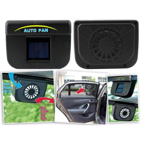 Just Cheap Store Auto Cool Güneş Enerjisiyle Çalişan Araç İçi Soğutucu
