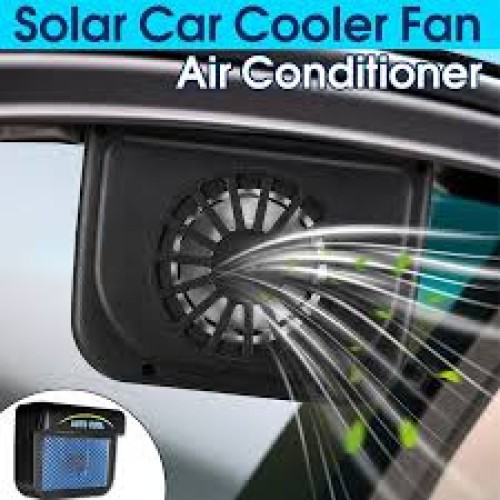 Just Cheap Store Auto Cool Güneş Enerjisiyle Çalişan Araç İçi Soğutucu