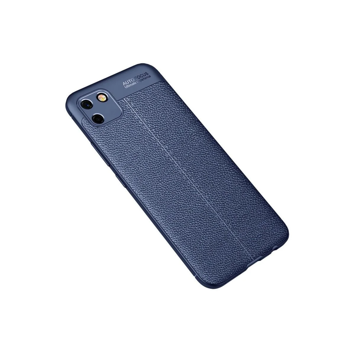 Auto Focus Silikon Kılıf - Realme C11 2021 ile Uyumlu Lacivert Deri Dokulu Darbe Korumalı Kapak Fiyatı, Yorumları ve Özellikleri