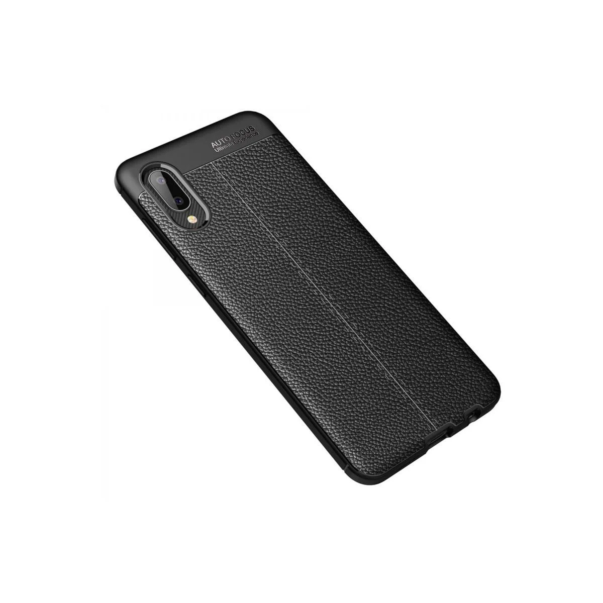 Auto Focus Silikon Kılıf - Samsung Galaxy A02 ile Uyumlu Deri Dokulu Darbe Korumalı Kapak - Siyah Auto Focus Silikon Kılıf - Samsung Galaxy A02 ile Uyumlu Deri Dokulu Darbe Korumalı Kapak - Siyah