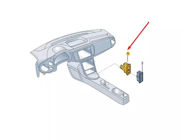 AUX & Car Play Girişi (VW)(5G0035222E - 5Q0035726E)