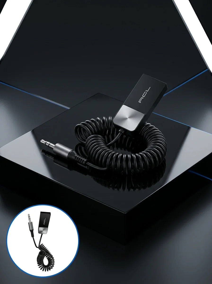 AUX Girişli Cihazlar İçin Kablosuz Bluetooth Adaptörü