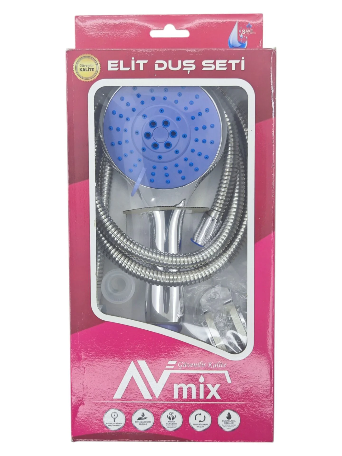 AV-207   Avmix Elit Krom Duş Seti Fiyatı, Yorumları ve Özellikleri
