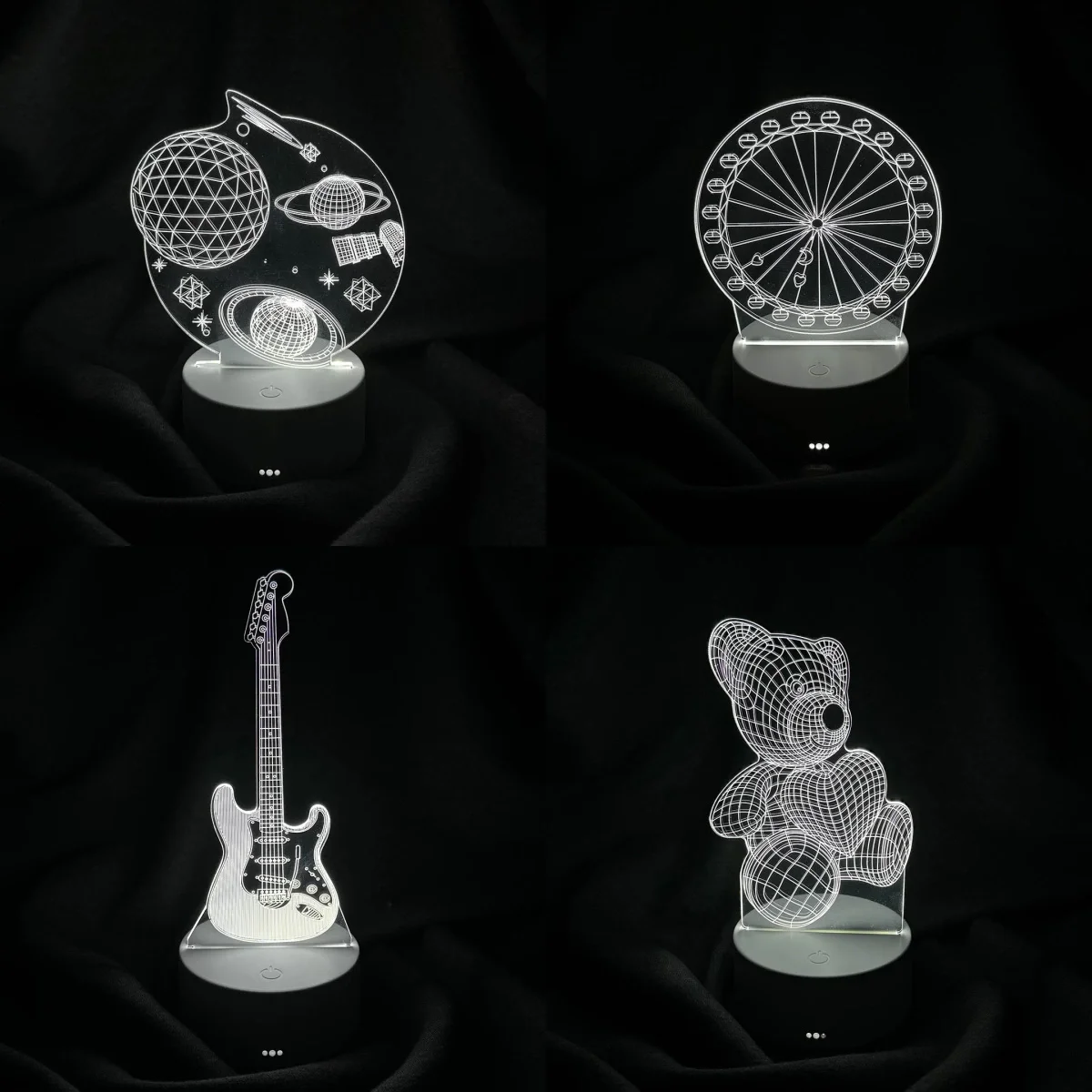 AV-333 3D PİLLİ + USB'Lİ MASA LAMBASI Fiyatı, Yorumları ve Özellikleri