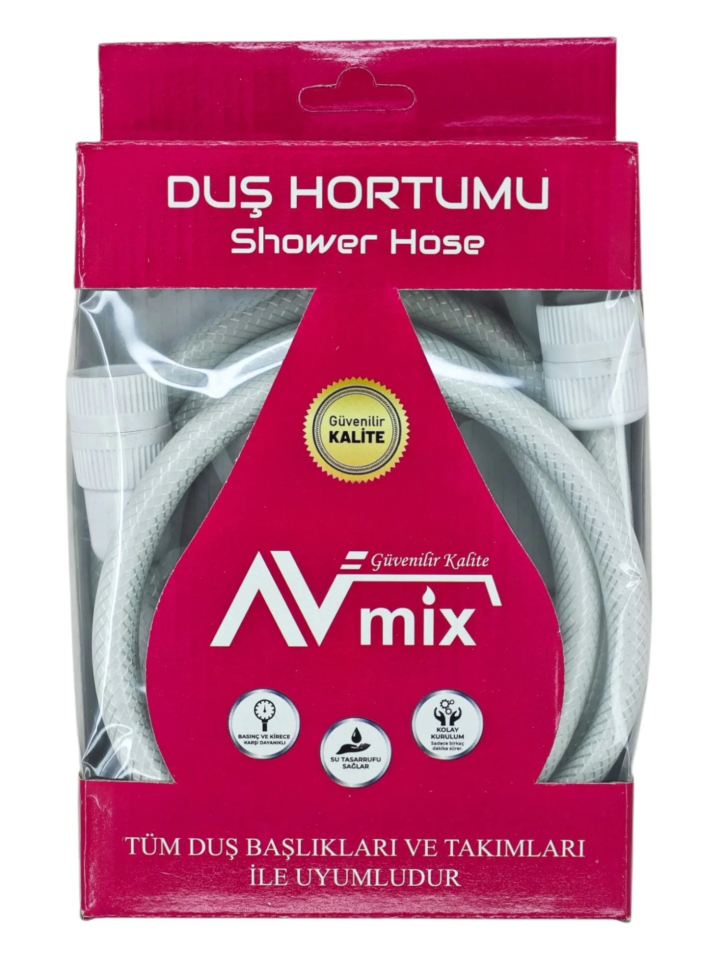 AV-419   Avmix Plastik Duş Hortumu