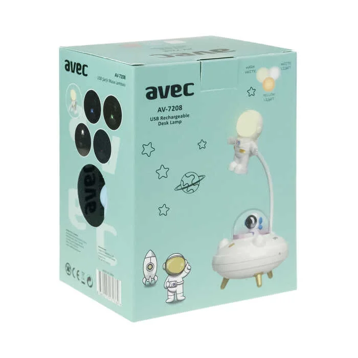 AV-7208 USB ŞARJLI MASA LAMBASI Fiyatı, Yorumları ve Özellikleri