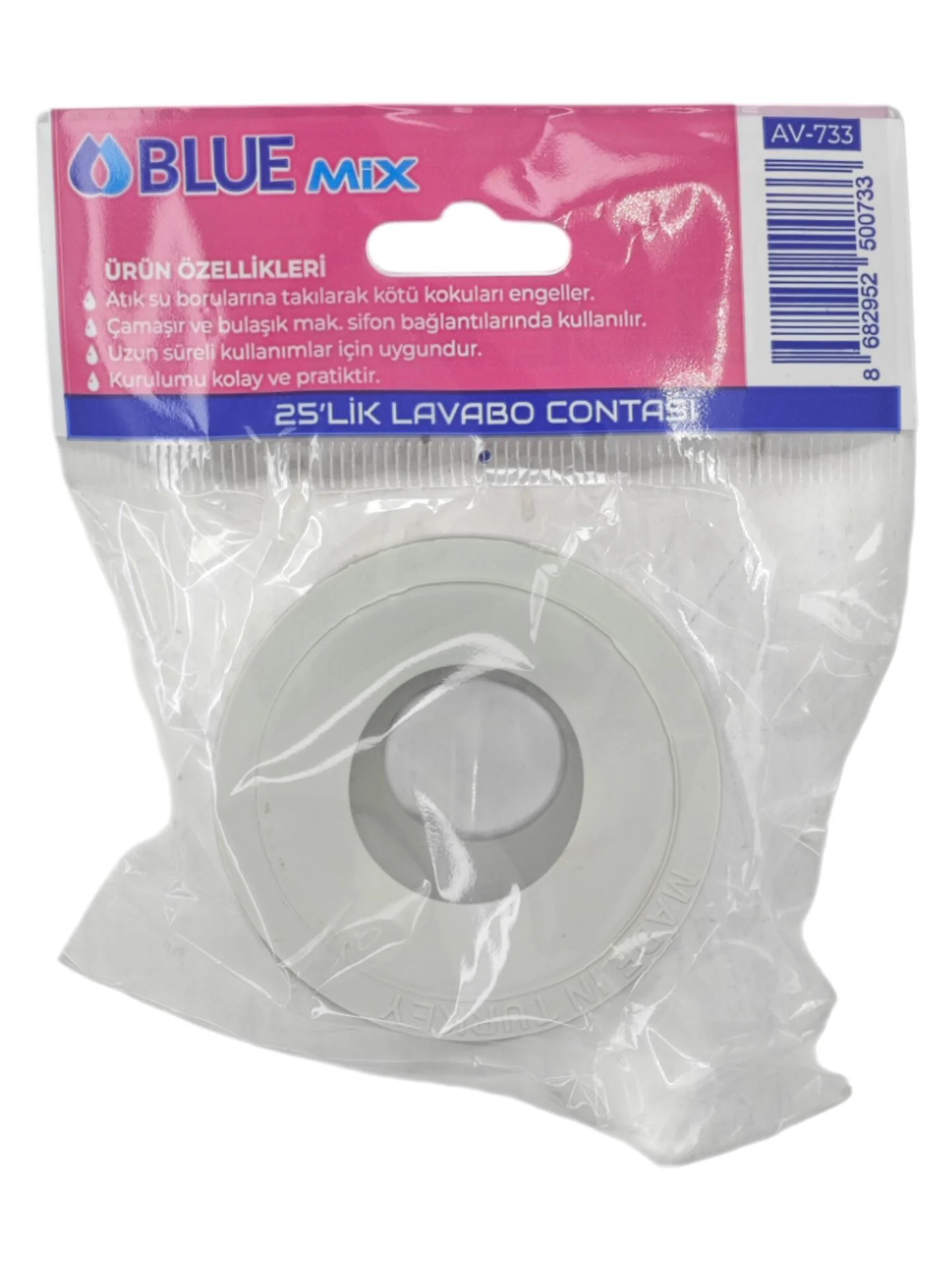 AV-733   Bluemix Lavabo Adaptör Conta 25-50'lik Fiyatı, Yorumları ve Özellikleri