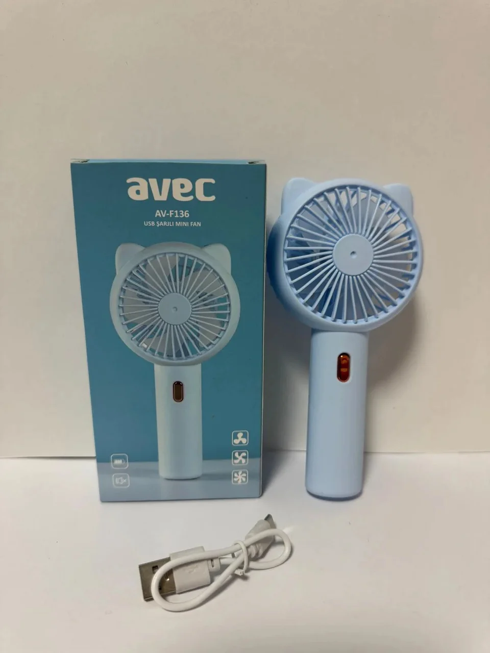 Av-f139 Usb Mini Fan Mavi Av-f139 Usb Mini Fan Mavi